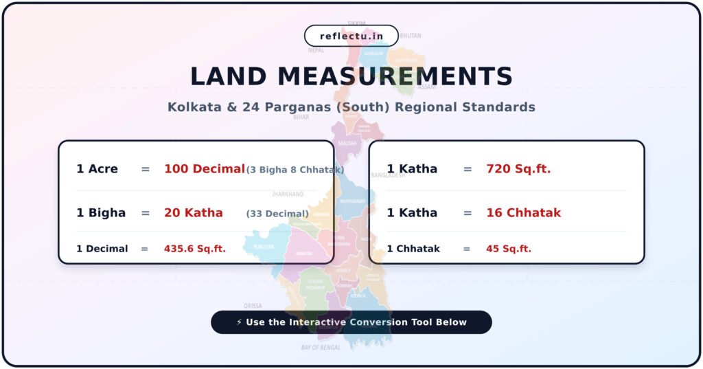 Satak west bengal bigha katha decimal satak calculator - reflectu.in